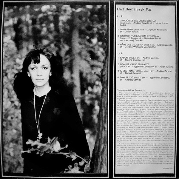 Ballad, Chanson, Ewa Demarczyk, LP, Vocal | Historia Nuestra