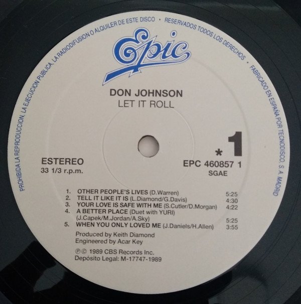 Don Johnson, LP, Soft Rock | Historia Nuestra