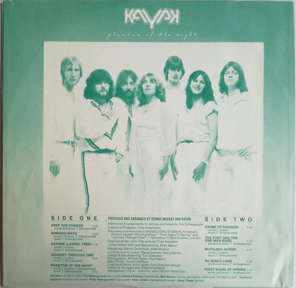 Kayak, LP, Pop Rock, Prog Rock | Historia Nuestra