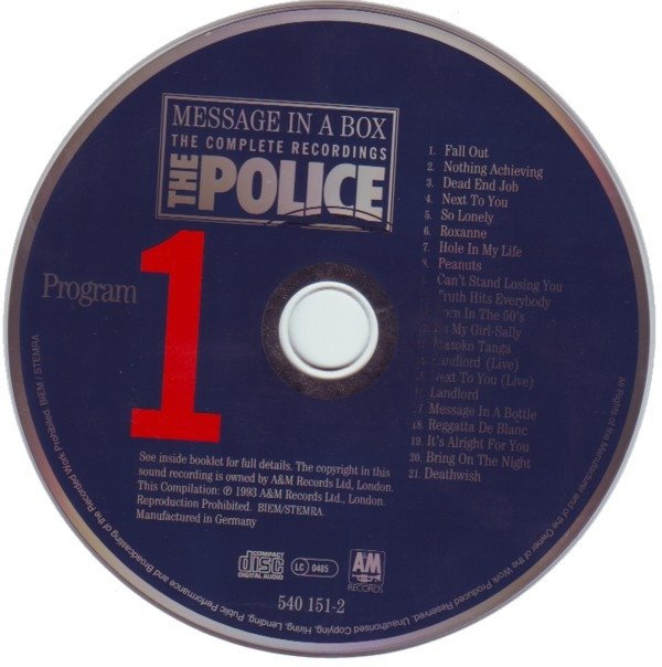 Classic Rock, Ediciones especiales CD, New Wave, Pop Rock, The Police | Historia Nuestra