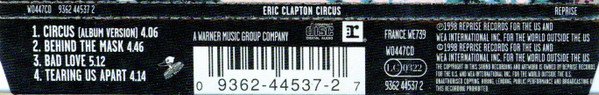 CD, Classic Rock, Eric Clapton | Historia Nuestra