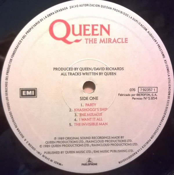 LP, Pop Rock, Queen, Synthpop | Historia Nuestra