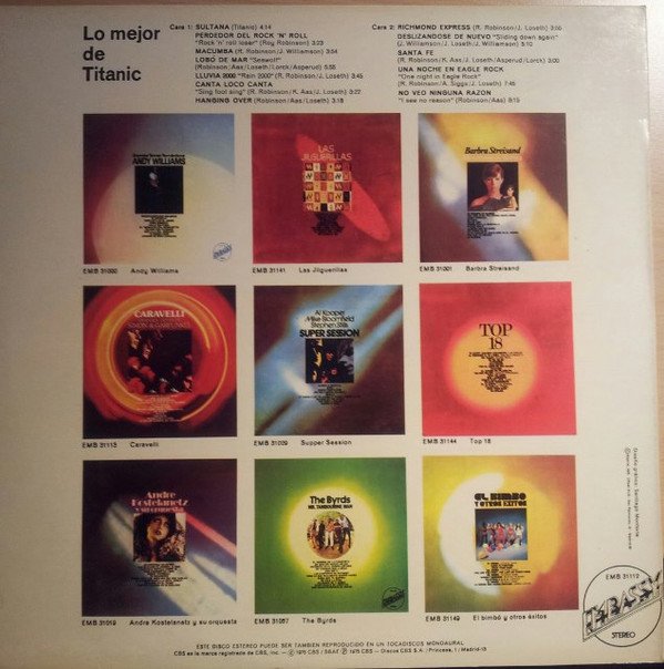 Classic Rock, Funk, LP, Titanic | Historia Nuestra