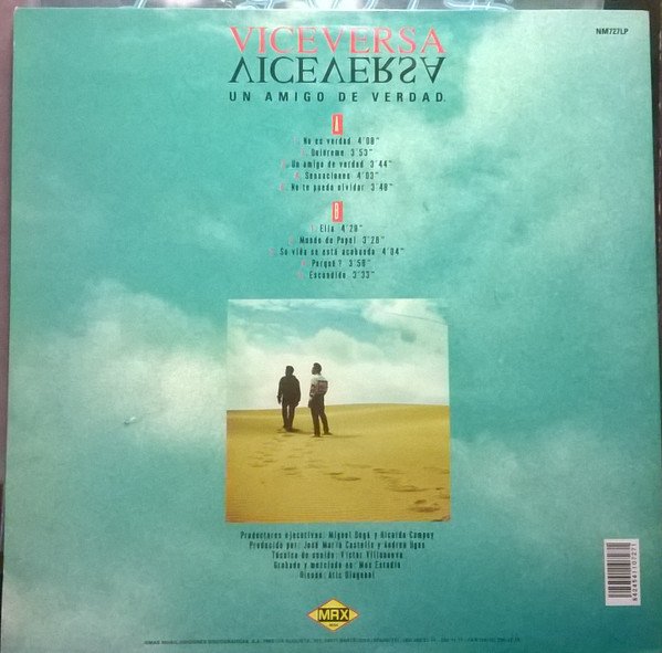 LP, Synthpop, Viceversa | Historia Nuestra