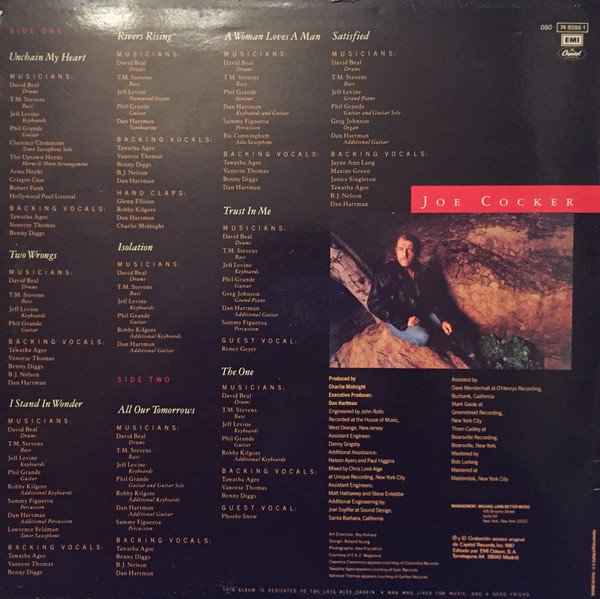 Joe Cocker, LP, Pop Rock | Historia Nuestra
