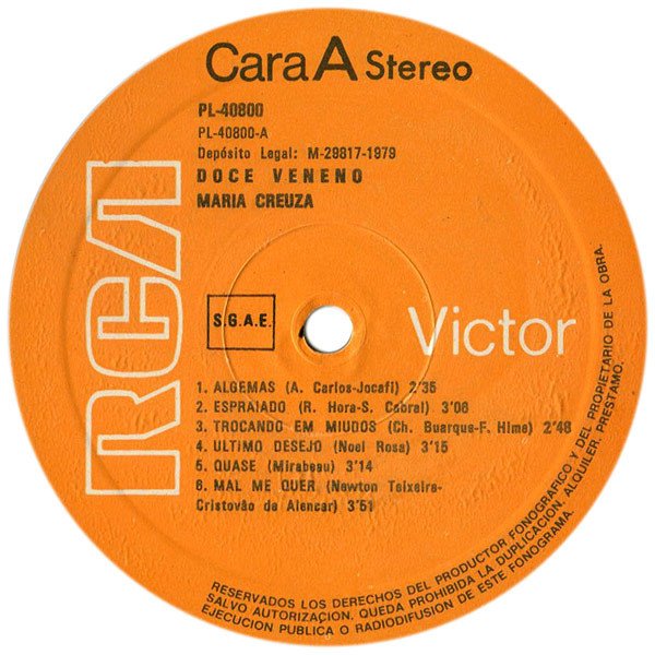 Bossanova, LP, Maria Creuza, MPB | Historia Nuestra