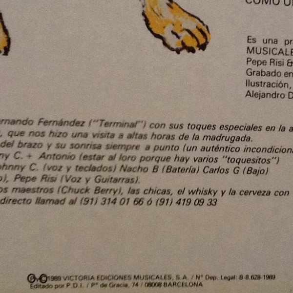 Burning, LP, Rock Roll | Historia Nuestra