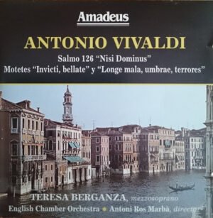 Antoni Ros-Marbà Director. Antonio Vivaldi, Baroque, CD, Mezzosoprano English Chamber Orchestra, Teresa Berganza | Historia Nuestra