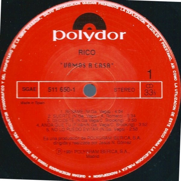 LP, Pop Rock, Rico | Historia Nuestra