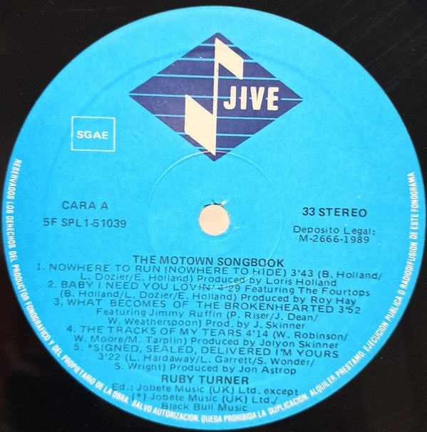 LP, Ruby Turner, SoulJazz | Historia Nuestra