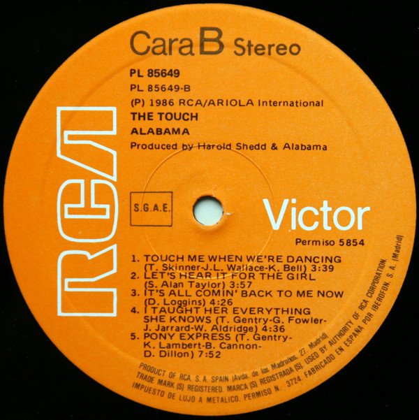 Alabama, Country, LP | Historia Nuestra