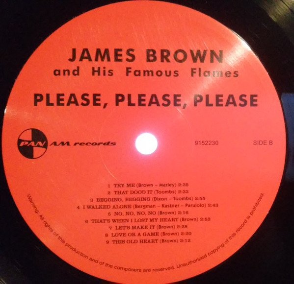 James Brown & The Famous Flames, LP, Rhythm Blues, Soul | Historia Nuestra