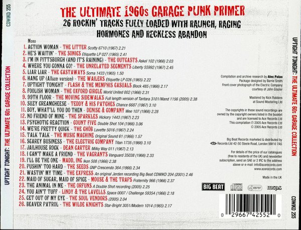 CD, Garage Rock, Psychedelic Rock, Various | Historia Nuestra