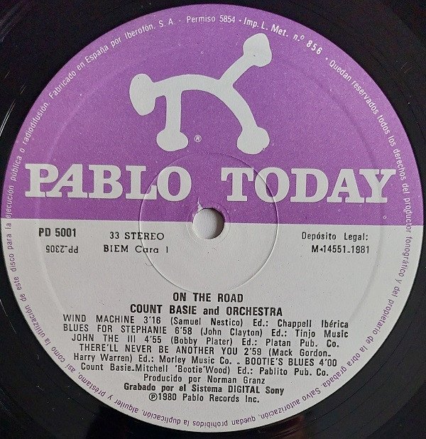 Big Band, Count Basie And Orchestra*, LP, Swing | Historia Nuestra