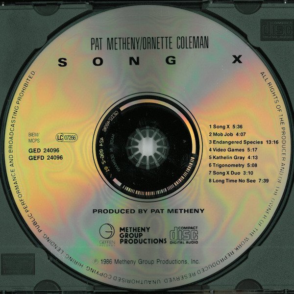 CD, Free Jazz, Pat Metheny / Ornette Coleman | Historia Nuestra