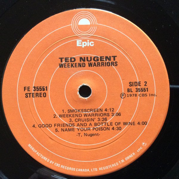 Hard Rock, LP, Ted Nugent | Historia Nuestra