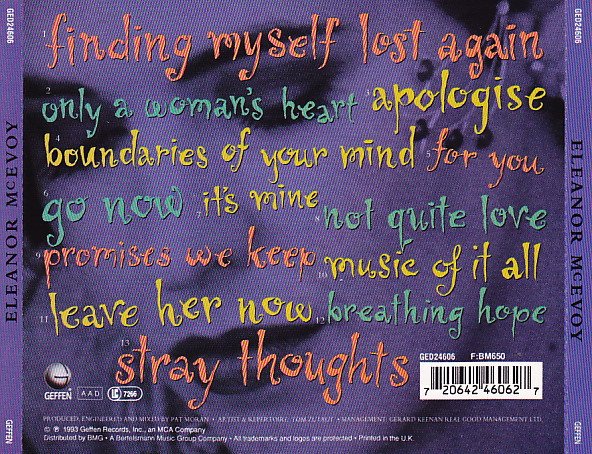 Ballad, CD, Eleanor McEvoy, Vocal | Historia Nuestra