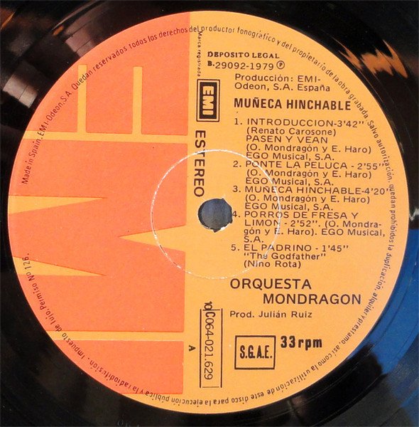 LP, Orquesta Mondragón, Synthpop | Historia Nuestra
