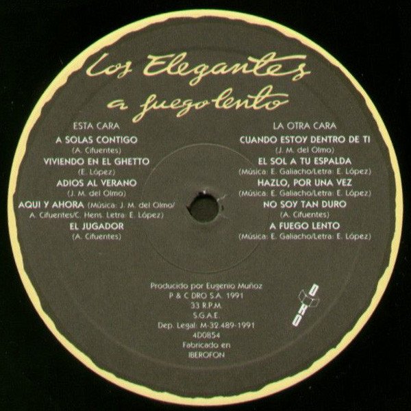 Los Elegantes, LP, Pop Rock | Historia Nuestra