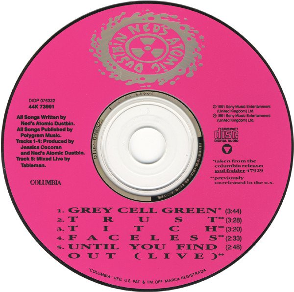 Alternative Rock, CD, Ned's Atomic Dustbin | Historia Nuestra