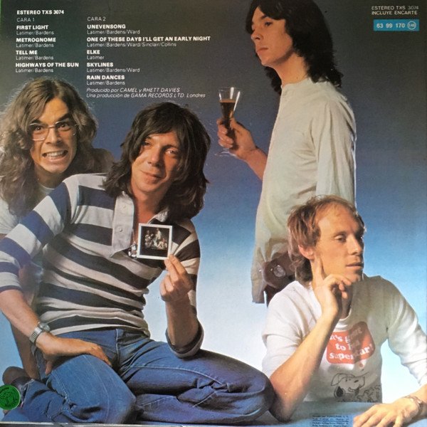 Camel, LP, Prog Rock | Historia Nuestra