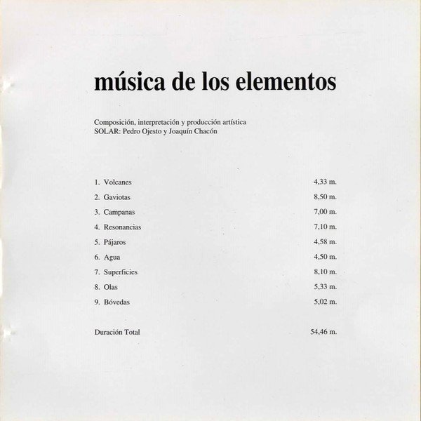 Ambient, CD, Solar | Historia Nuestra