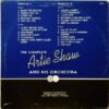 Artie Shaw And His Orchestra, Big Band, LP, Swing | Historia Nuestra