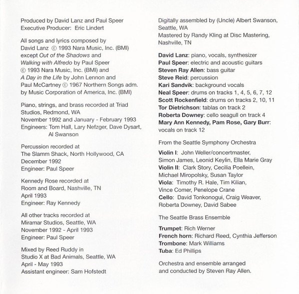 Ambient, CD, David Lanz And Paul Speer, New Age, Soft Rock | Historia Nuestra