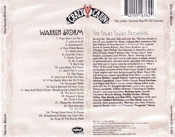 MTgtMTY My qcGVn jpeg, Warren Storm, Historia Nuestra