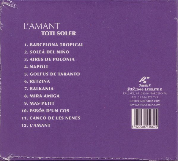 CD, Folk, Fusion, Toti Soler | Historia Nuestra