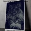 Maine coon-El Póster Personalizado Para Tu Espacio, Animales, Historia Nuestra Hanna Poster Castle Rock de Historia Nuestra, Maine coon-El Póster Personalizado, Historia Nuestra