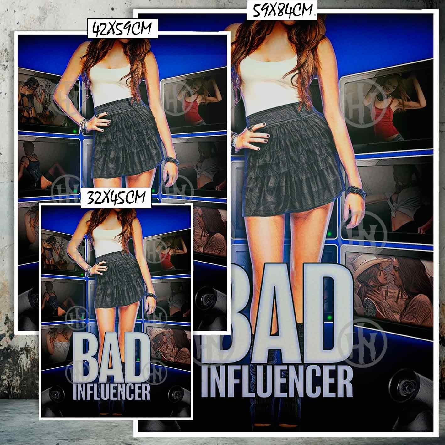 Mala Influencia-El Póster Personalizado Para Tu Espacio, Cine, Historia Nuestra Hanna Poster Castle Rock de Historia Nuestra, Mala Influencia-El Póster Personalizado, Historia Nuestra