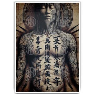 Mantra Tatuajes Estilos Poster de Historia Nuestra, Mantra-El Póster Personalizado, Historia Nuestra