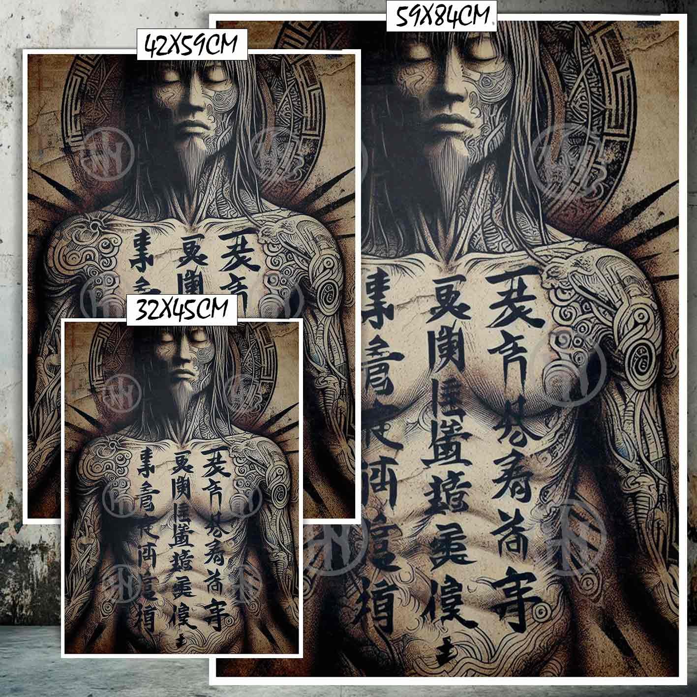 Mantra Tatuajes Estilos Poster de Historia Nuestra, Mantra-El Póster Personalizado, Historia Nuestra