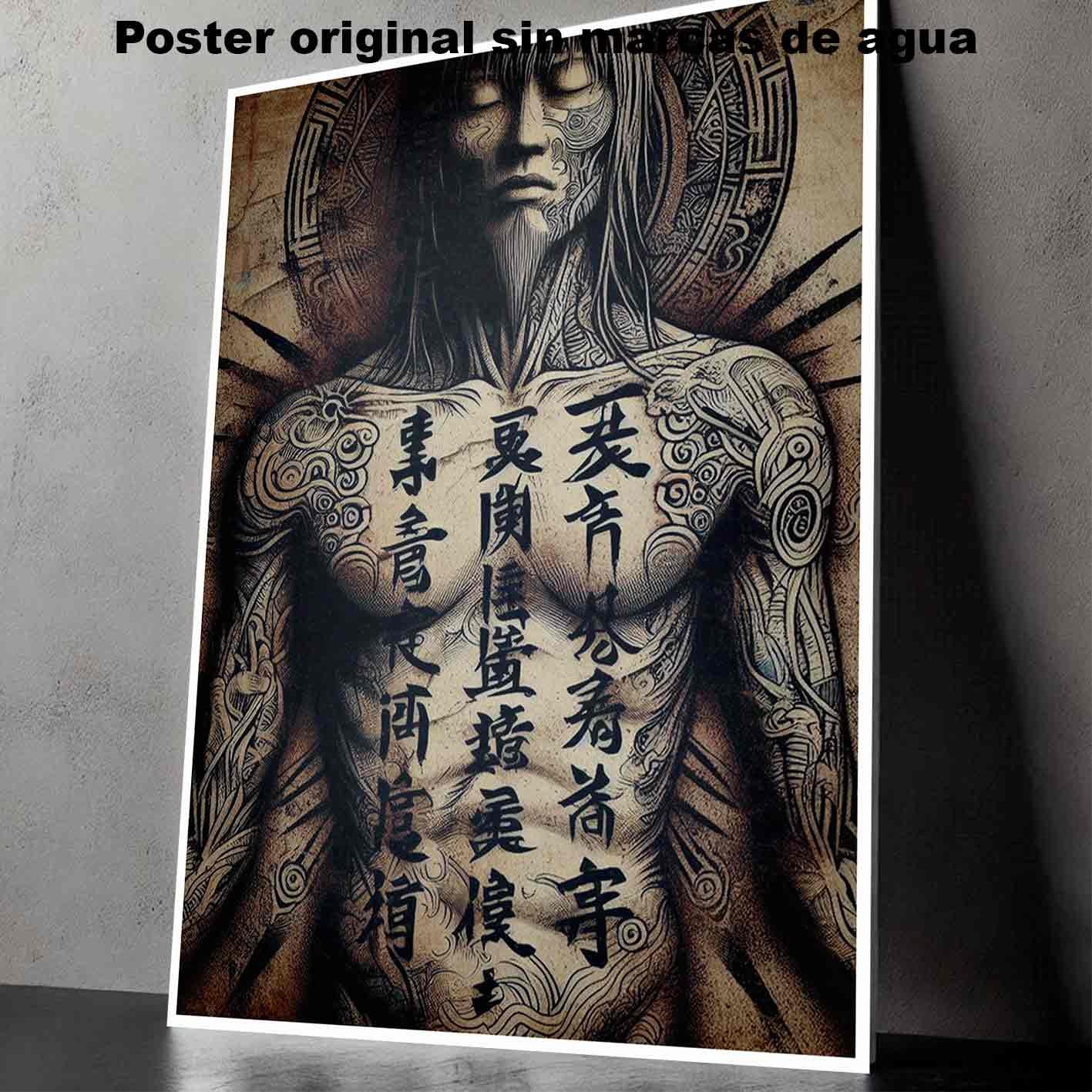 Mantra Tatuajes Estilos Poster de Historia Nuestra, Mantra-El Póster Personalizado, Historia Nuestra