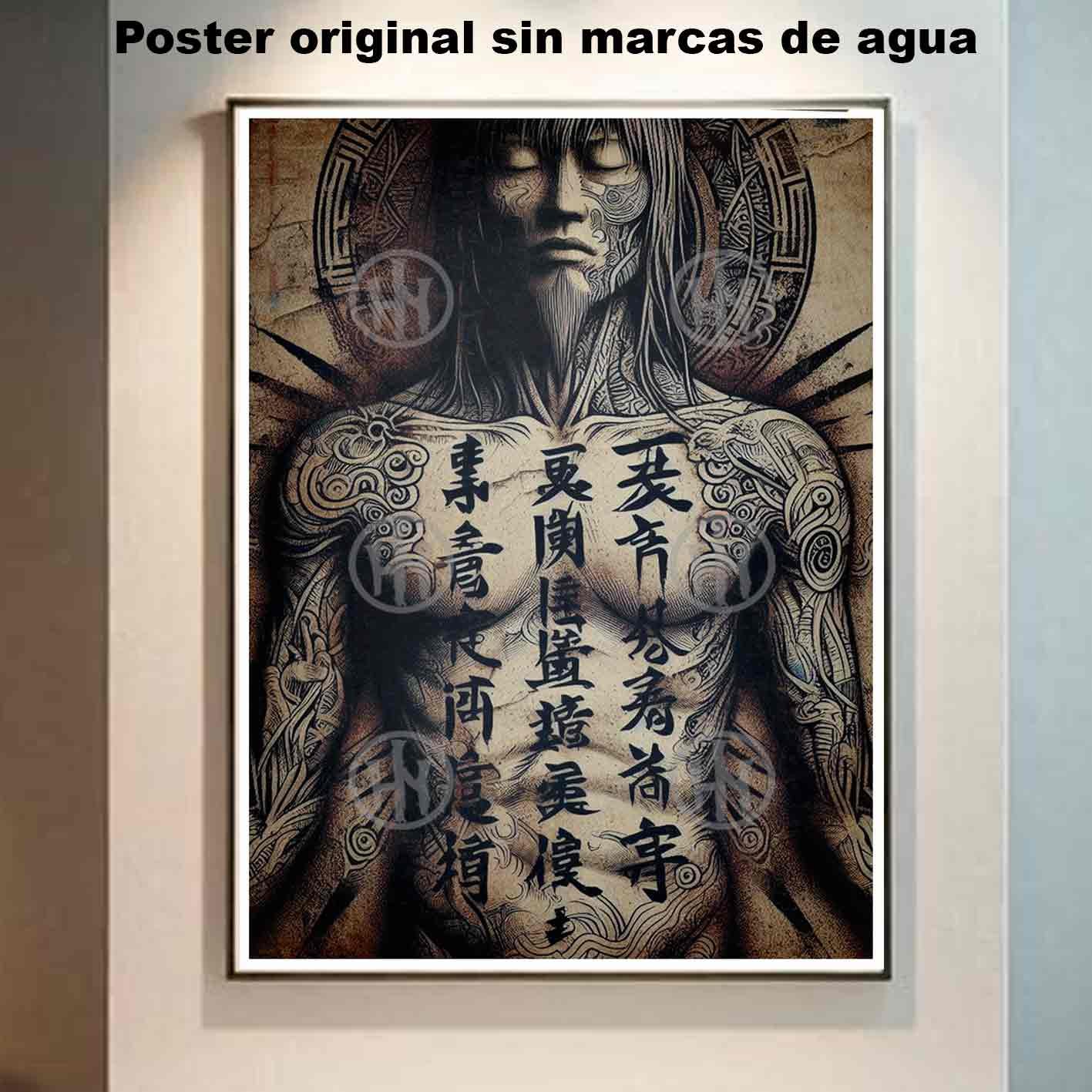 Mantra Tatuajes Estilos Poster de Historia Nuestra, Mantra-El Póster Personalizado, Historia Nuestra