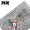 Mapa Hemispharii Terrestris Historia Mapas Antiguos, Mapa Hemispharii Terrestris-El Póster Personalizado, Historia Nuestra