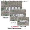 Mapa de Londres Historia Mapas Antiguos, Mapa de Londres-El Póster Personalizado, Historia Nuestra