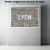 Mapa de Lyon Historia Mapas Antiguos, Mapa de Lyon-El Póster Personalizado, Historia Nuestra