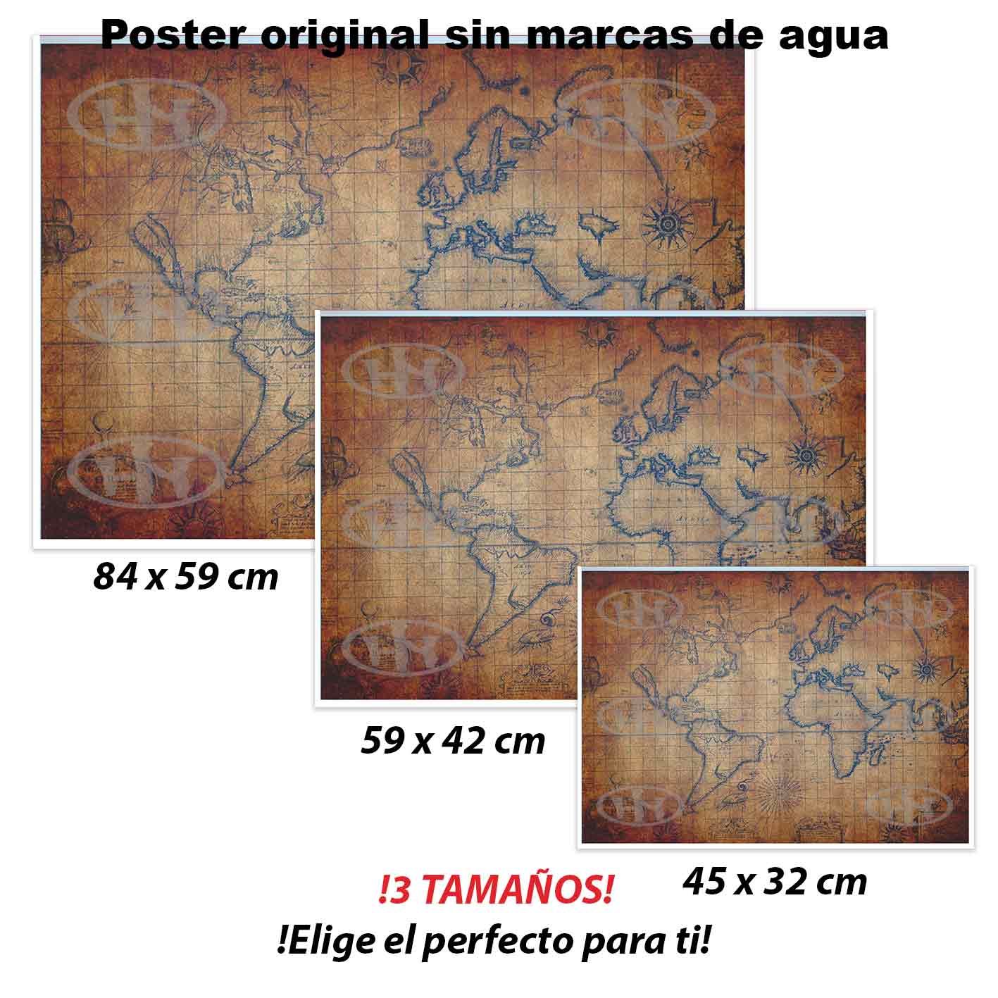 Mapas Antiguos Historia Mapas Antiguos, Mapas Antiguos-El Póster Personalizado, Historia Nuestra