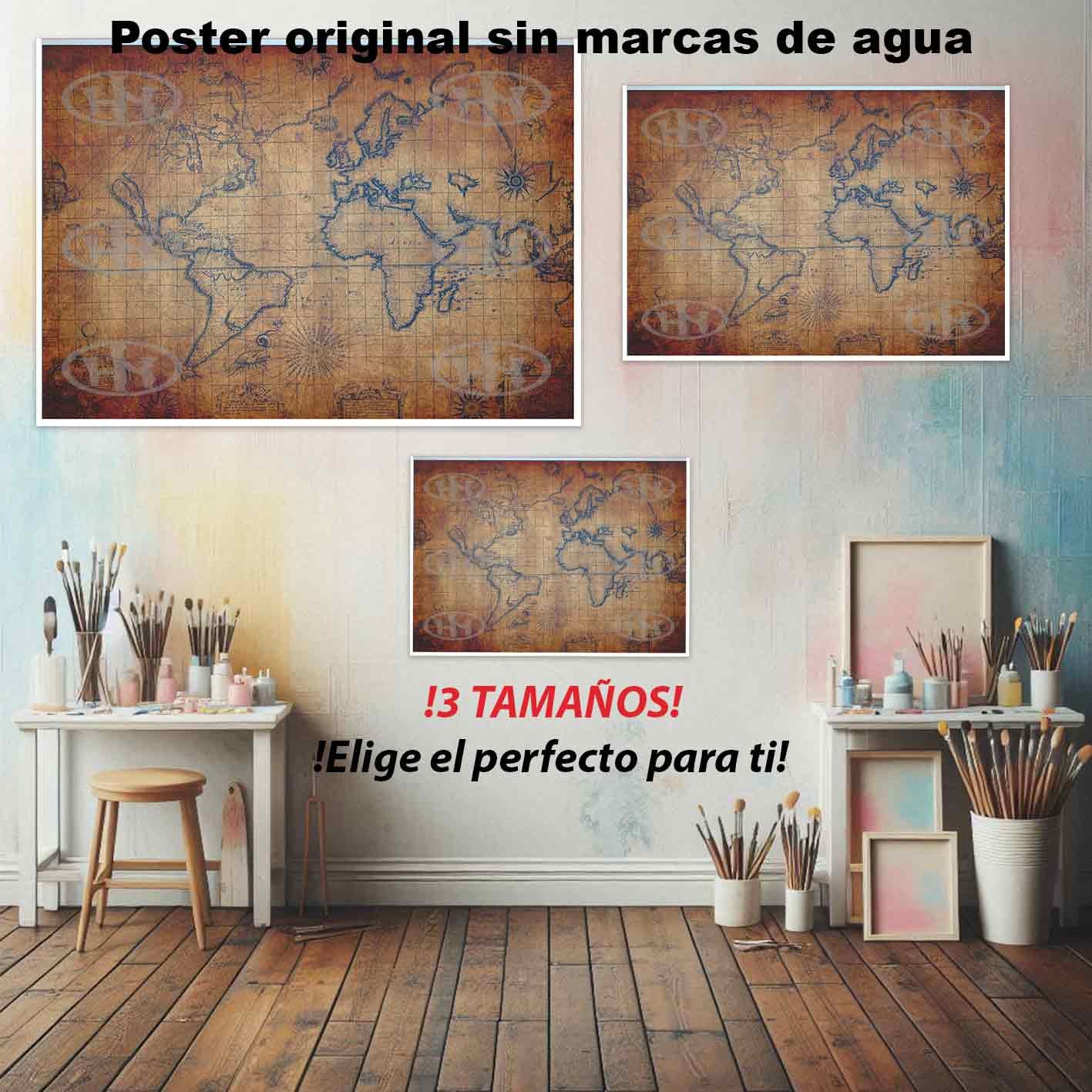 Mapas Antiguos Historia Mapas Antiguos, Mapas Antiguos-El Póster Personalizado, Historia Nuestra
