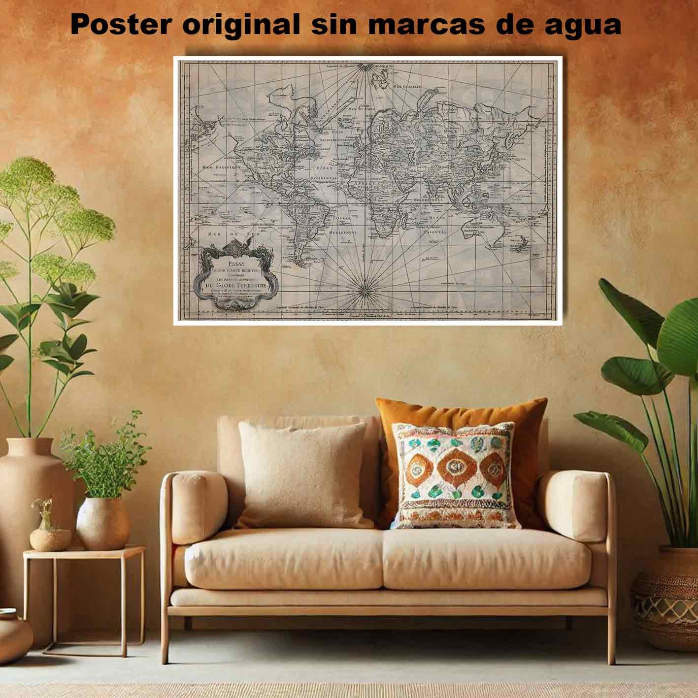 Mappe Essay Historia Mapas Antiguos, Mappe Essay-El Póster Personalizado, Historia Nuestra