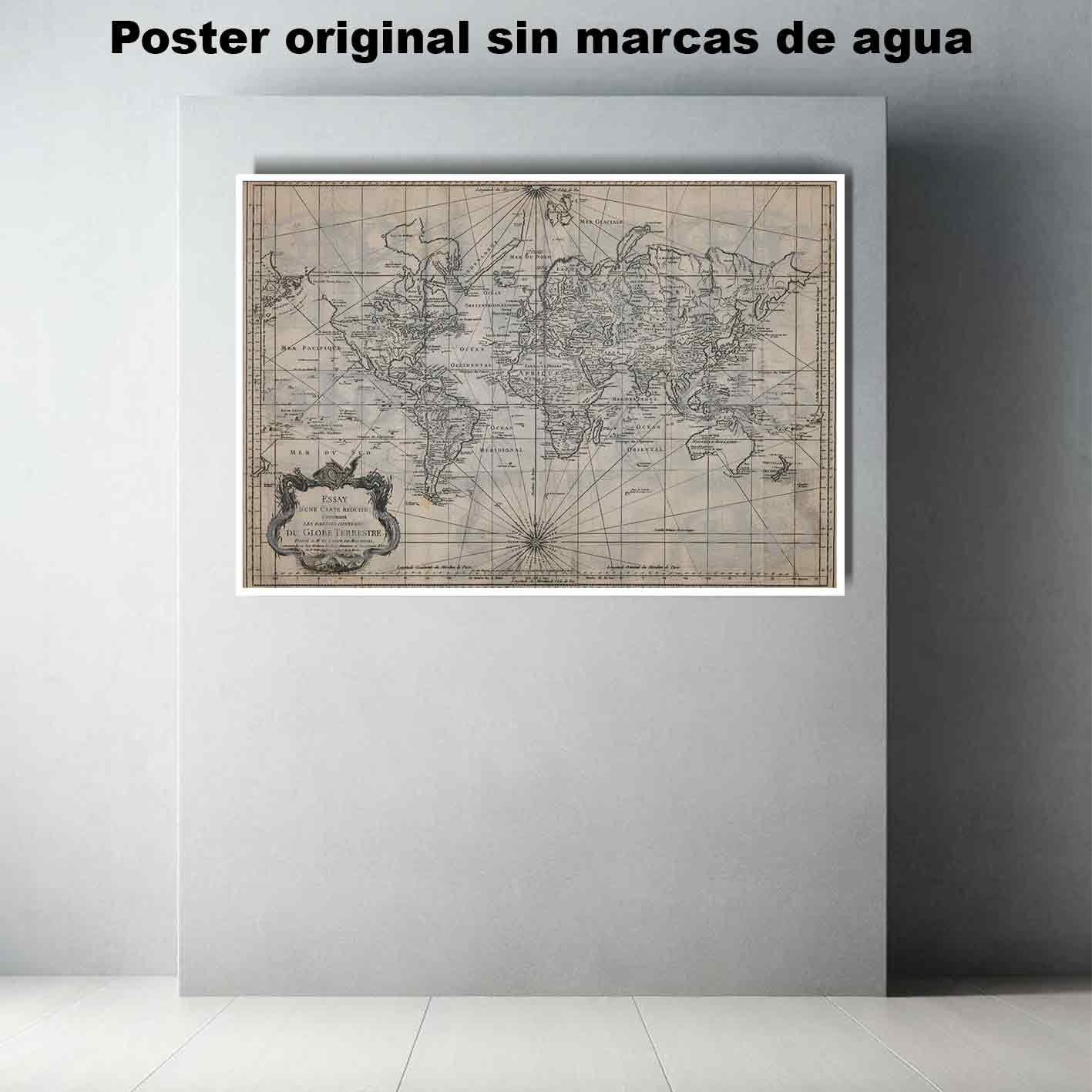 Mappe Essay Historia Mapas Antiguos, Mappe Essay-El Póster Personalizado, Historia Nuestra