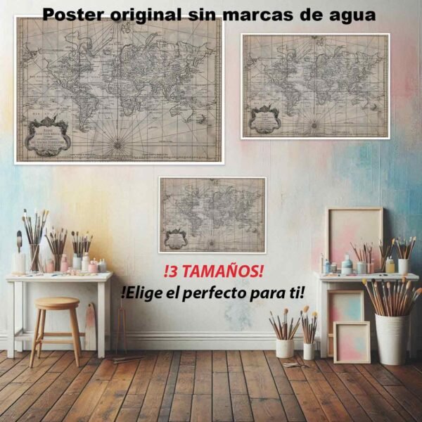 Mappe Essay Historia Mapas Antiguos, Mappe Essay-El Póster Personalizado, Historia Nuestra