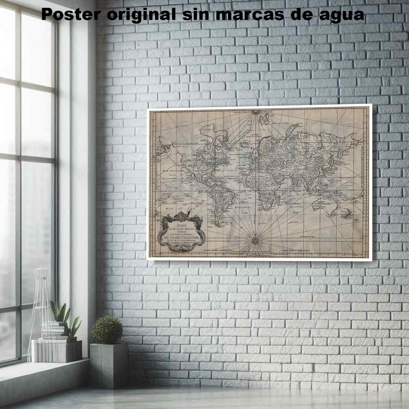 Mappe Essay Historia Mapas Antiguos, Mappe Essay-El Póster Personalizado, Historia Nuestra