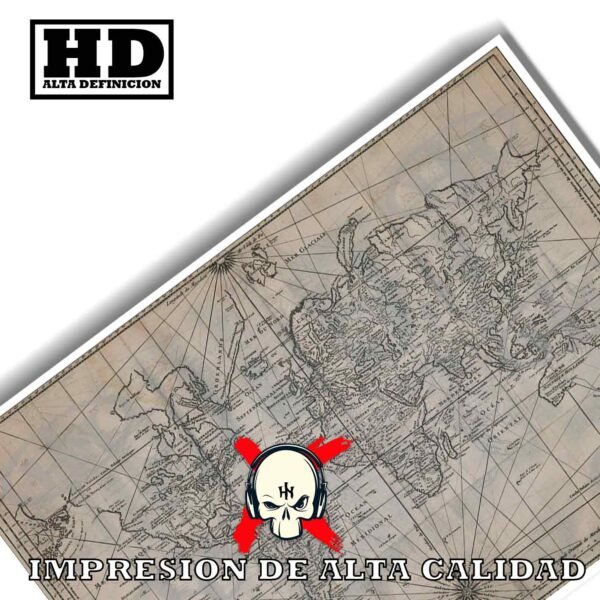 Mappe Essay Historia Mapas Antiguos, Mappe Essay-El Póster Personalizado, Historia Nuestra