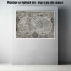 Mappe of the World Historia Mapas Antiguos, Mappe of the World-El Póster Personalizado, Historia Nuestra