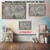 Mappe of the World Historia Mapas Antiguos, Mappe of the World-El Póster Personalizado, Historia Nuestra