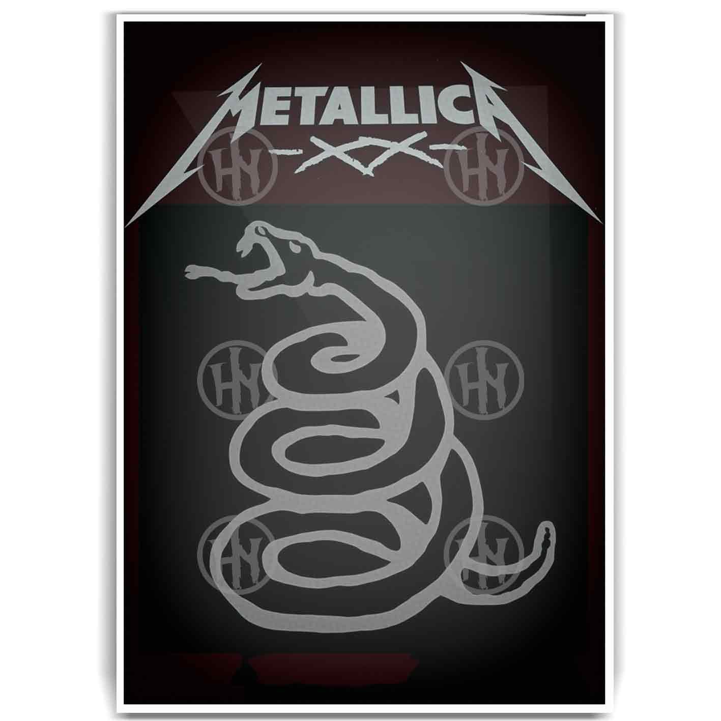 Metallica Poster Personalizado Cine | Cine | Historia Nuestra Póster, Póster Cine, Póster Metallica, Poster MúsicaPosters Historia Nuestra | Historia Nuestra