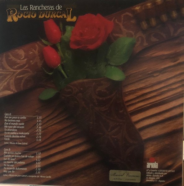 LP, Mariachi, Ranchera, Rocio Durcal* | Historia Nuestra